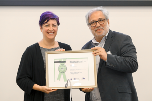 The European Commission gives award to PEDIS